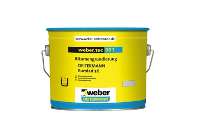 Битумная эмульсия weber.tec 901 черный, 5 л