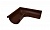 Угол желоба наружный AQUASYSTEM PURAL MATT коричневый RAL 8017 90 град., D 125 мм