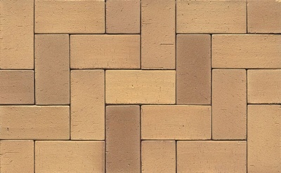 Тротуарная клинкерная брусчатка Muhr №06 Hellbraun-bunt, 290*90*71 мм