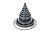 Резиновый уплотнитель VILPE ROOFSEAL - 3 серый, 110-200 мм