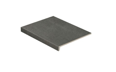 Клинкерная ступень прямоугольная Stroeher Keraplatte Asar X 645 giru, 394х340х35х11 мм